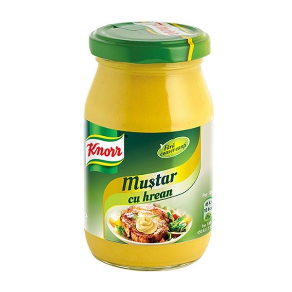 knorr mustar cu hrean 270g